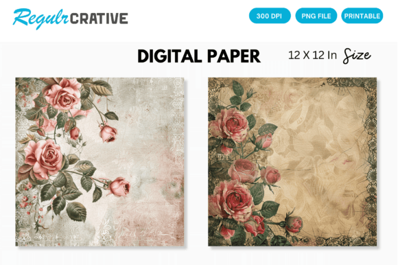 Download Rose Gold Lace Roses Digital Graphic - Digital graphic Collection